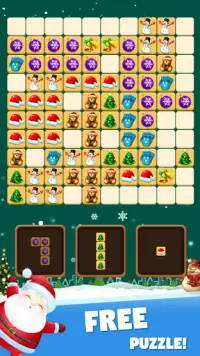 Christmas Block Puzzle Games - Clash of Bricks Screen Shot 0