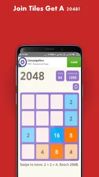 2048 - Classic 2048 Puzzle Game Screen Shot 1