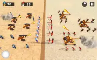 Battle Simulator lub Epic War: Darmowe gry bitewne Screen Shot 4