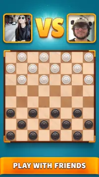 Checkers Clash: Online Game Screen Shot 0
