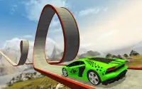 carro stunts impossível faixas - novo jogos 2021 Screen Shot 0