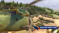 Helicopter Gunship Sniper 3d - Shooting Games 2021 Screen Shot 4