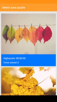 Fall Jigsaw Puzzle Screen Shot 3