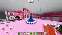 Pink House Minecraft for Girls Princess Games Screen Shot 1