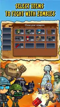 Game defense tower Zombie 2 Screen Shot 1