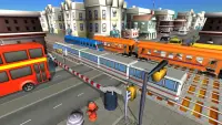 Train crossy road : Train Simulator Screen Shot 12