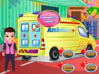 救急車の洗浄クリーニングゲーム Screen Shot 7