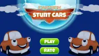 Stunt Car Cartoon Game Screen Shot 6