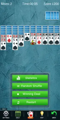 Spider Solitaire Screen Shot 1