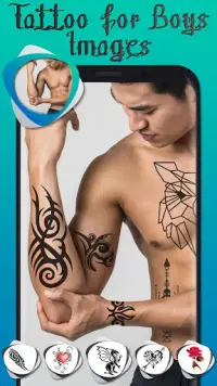 Tattoo for boys Images Screen Shot 0