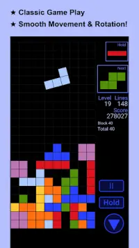 Smooth Blocks - Falling Block Game Screen Shot 0
