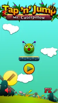 Tap and Jump one-thumb game. Screen Shot 0