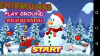 Chipmunks Playground Wild Running 2 Screen Shot 0