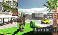Dziki Dinosaur Simulator 2015 Screen Shot 3