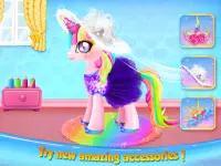 putri Pony Kecantikan Pencitraan: Unicorn Salon Screen Shot 0