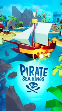 Pirate Sea Kings - Batalha Naval Screen Shot 0
