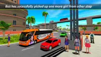 College Bus Simulator Dropping Game Screen Shot 13