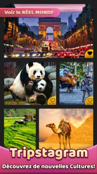 Travel Crush : Nouveau Match 3 jeu et puzzle Screen Shot 5