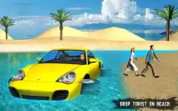 Water Surfer Beach Car Driver Screen Shot 10
