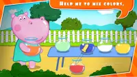 Hippo: Minigames voor kinderen Screen Shot 1