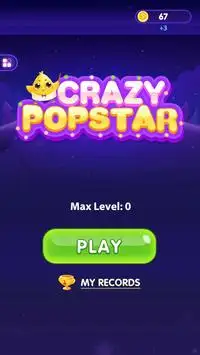Crazy Popstar – Free Star Crossed Games Screen Shot 0