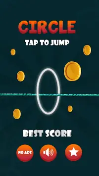 Le jeu de saut en cercle Screen Shot 0