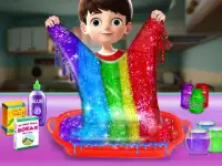 Como Para Faço Glitter Lodo criador Crianças Screen Shot 0