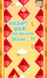 Bee Hive Rush - Save Bee from Hurdles Screen Shot 0