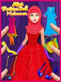 Hijab Fashion Doll Makeover Screen Shot 2