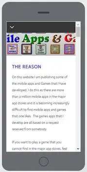Mobile Apps & Games Screen Shot 0