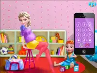 Беременная Мама Новорожденный Baby Care Детские иг Screen Shot 1