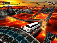 Impossible Limo Car Parking on Lava Floor Screen Shot 6