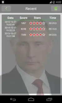 Puzzle-Spiel Präsident Putin Screen Shot 6