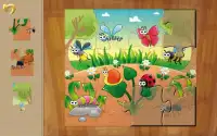 Puzzle Games Kids: Insects Reptiles Bees ❤️🐍🦋🐞 Screen Shot 0