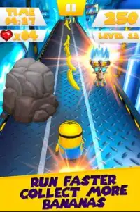 Banana Minion Rush Legends : Adventure 3D Screen Shot 1