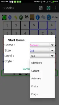 Free Sudoku Games plus online Radio media player. Screen Shot 3