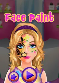 Face Paint makeup Dress Up Salon Screen Shot 4