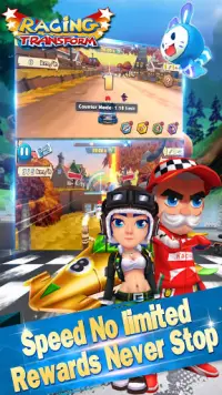 Racing Transform - Skyland Race Screen Shot 3