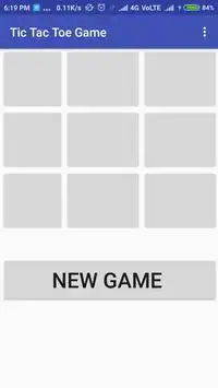 Tic Tac Toe Single Player Game : For Child Game Screen Shot 0