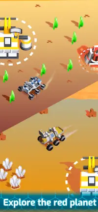 Space Rover: Idle planet mining tycoon simulator Screen Shot 0