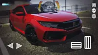 Car Sim Honda Civic Driving Simulator Game Screen Shot 0