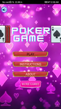 Poker Game : Bit - Check And Win Screen Shot 0