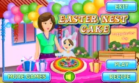 Easter Nest Cake Cooking Screen Shot 0