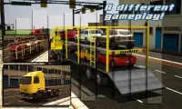 Car Transporter Trailer 3d Sim Screen Shot 1