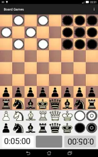 Chess Checkers and Board Games Screen Shot 2
