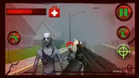 Zombie Defense: Dead Target 3D Screen Shot 2