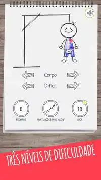 Jogo da Forca Screen Shot 3