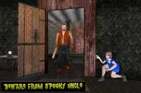 Spooky Neighbor Uncle Haunted House Survival Screen Shot 2