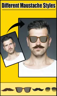 Men beard and hair photo editor – Mustaches Screen Shot 2