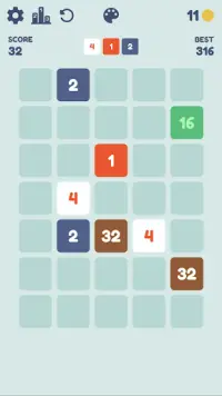 パワー2048 Screen Shot 4